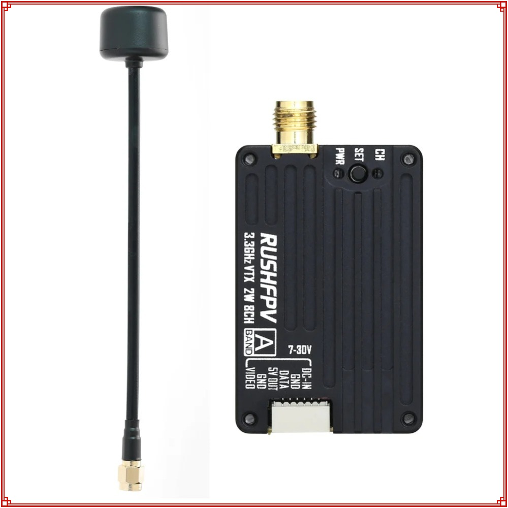 Fpv Drone Transmitter - 2026 Nieuwe RUSHFPV 3.3G 2W VTX