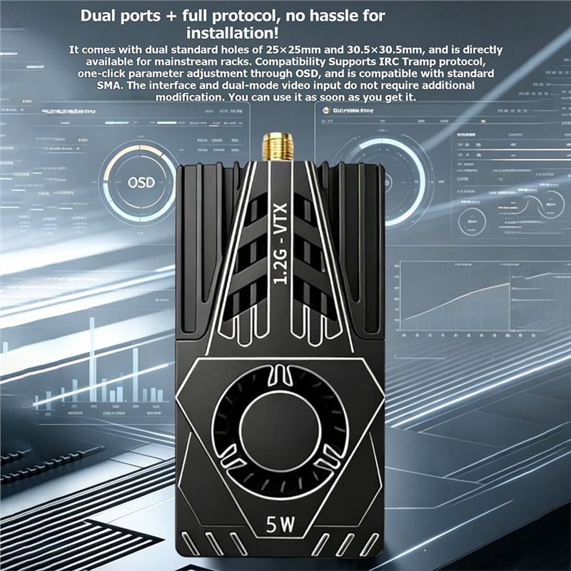 VTX Voor FPV Videozender 1.2Gh - Fpv Drone Antenna recensie en prijs