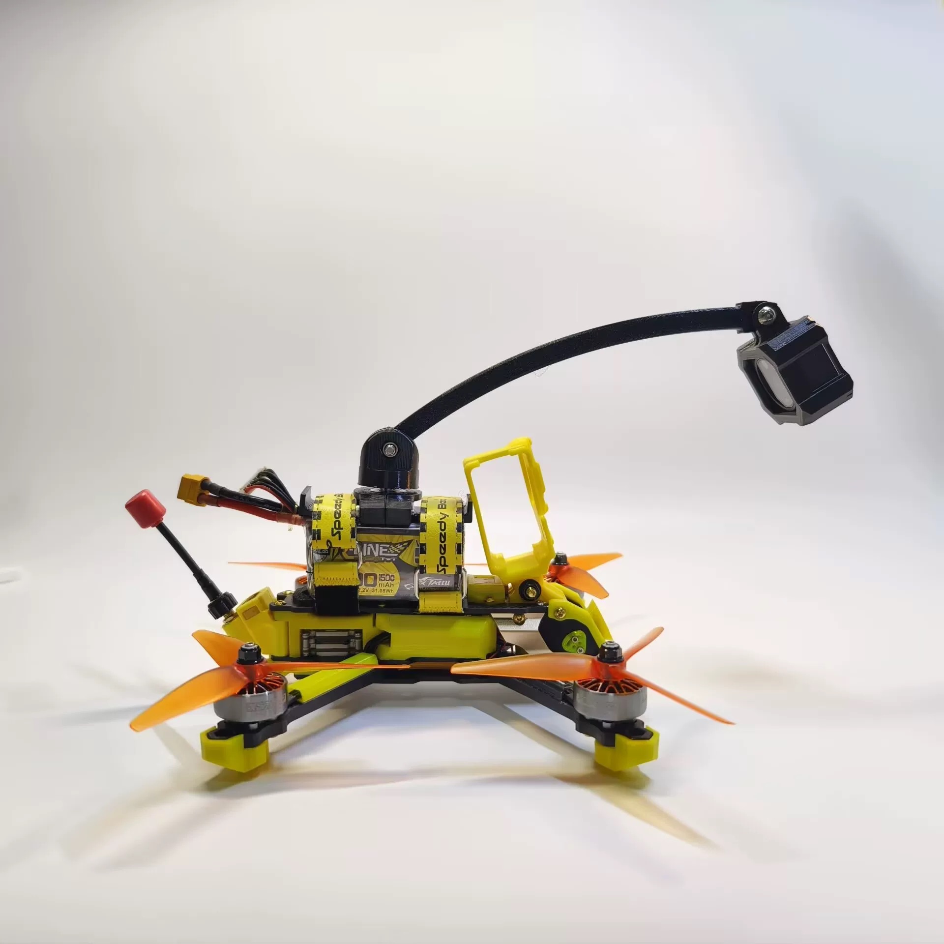 FPV-camera 360 graden draaibar - Fpv Drone Bag recensie en prijs