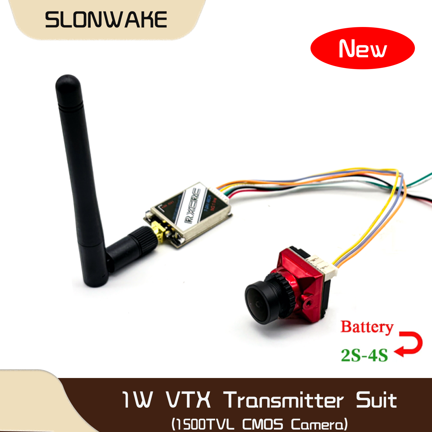 SLONWAKE 5.8G 48CH 1W VTX 100/ - Fpv Drone Camera recensie en prijs