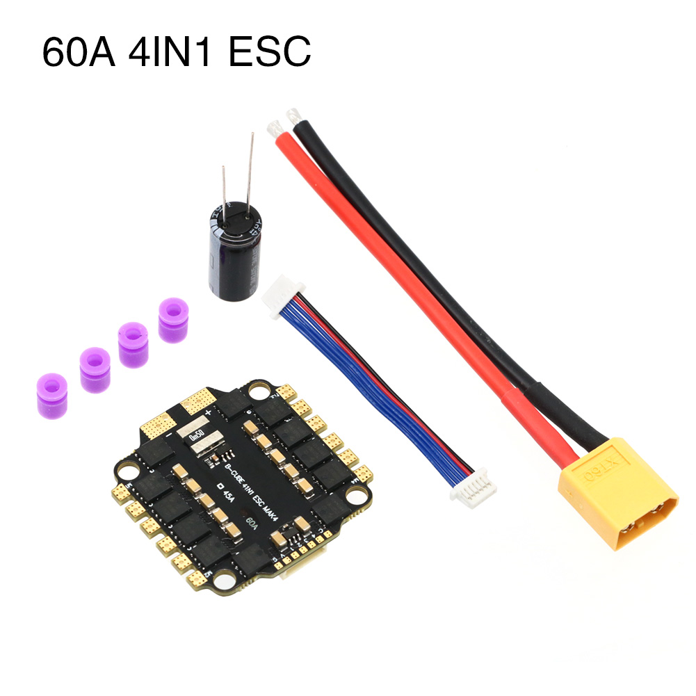 UAngel 4IN1 45A 60A ESC BLHELI - Fpv Drone Esc recensie en prijs