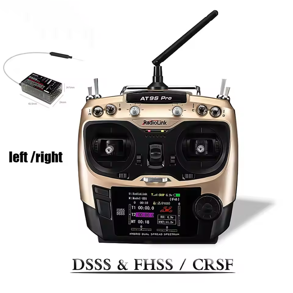 Radiolink AT9SPro 12CH 2.4G DS - Fpv Drone Battery recensie en prijs