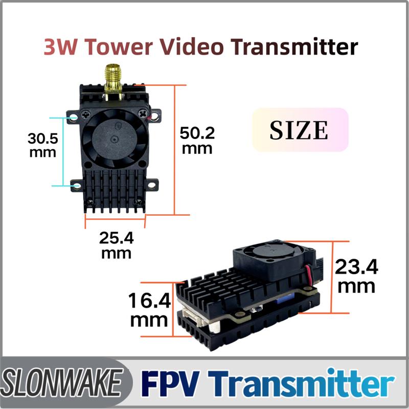 SLONWAKE 5.8G 3000mW Simulatie - Fpv Drone Transmitter recensie en prijs